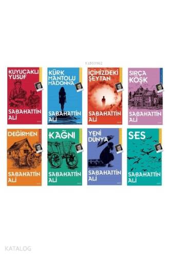 Sabahattin Ali Seçme Eserleri ( 8 Kitap ) Kutulu - 1