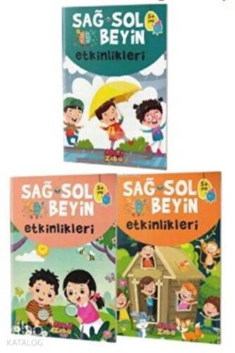 Sağ ve Sol Beyin Etkinlikleri Seti (5+Yaş) - 1