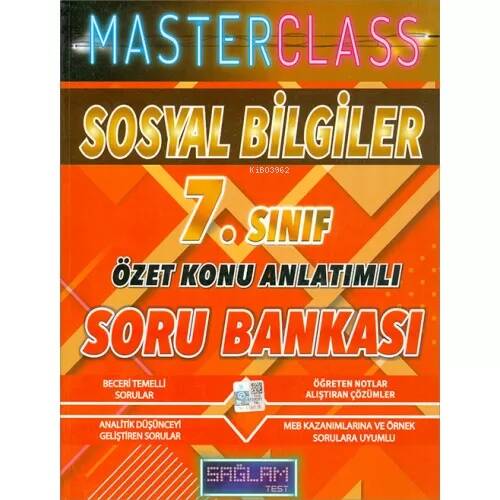 Sağlam Test Masterclass Sosyal Bilgiler Soru Bankası-7 - 1