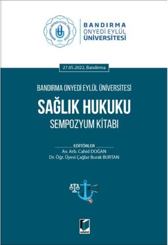 Sağlık Hukuku Sempozyum Kitabı - 1