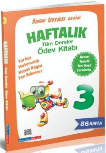 Salan 3. Sınıf Tüm Dersler Haftalık Sınav Ustası Ödev Kitabı Salan Yayınları - 1