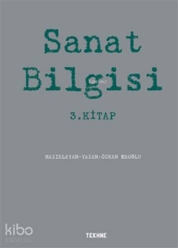 Sanat Bilgisi 3. Kitap - 1