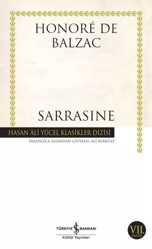 Sarrasine; Hasan Ali Yücel Klasik Dizisi - 1