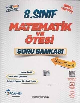 Saydam Yayınları 8. Sınıf Matematik ve Ötesi Soru Bankası - 1