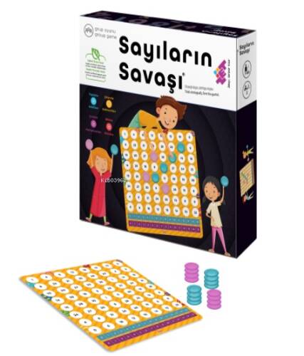 Sayıların Savaşı Zeka ve Akıl Oyunu 7+ Yaş 2 Oyuncu - 1