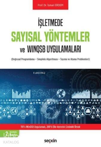 Sayısal Yöntemler ve WinQSB Uygulamaları - 1