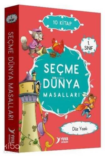 Seçme Dünya Masalları (1. Sınıf, 10 Kitap); Düz Yazılı - 1