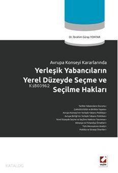 Seçme ve Seçilme Hakları - 1