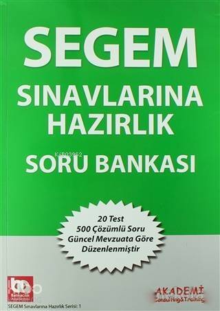 SEGEM Sınavlarına Hazırlık Soru Bankası - 1