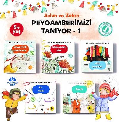 Selim Ve Zehra Peygamberimizi Tanıyor (10 Kitap) - 1