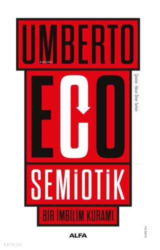 Semiotik;Bir İmbilim Kuramı - 1