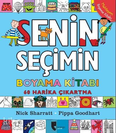 Senin Seçimin Boyama Kitabı;60 Harika Çıkartma - 1