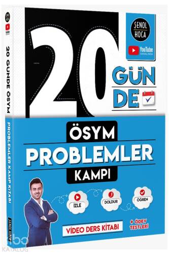 Şenol Hoca Yayınları 20 Günde ÖSYM Problemler Kampı - 1