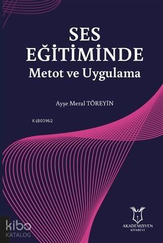 Ses Eğitiminde Metot ve Uygulama - 1