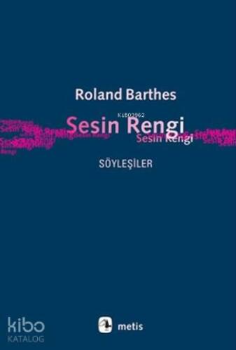 Sesin Rengi; Söyleşiler - 1