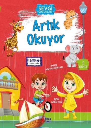 Sevgi Çocukları Artık Okuyor Seti - 10 Kitap Takım + Soru Kitabı - 1