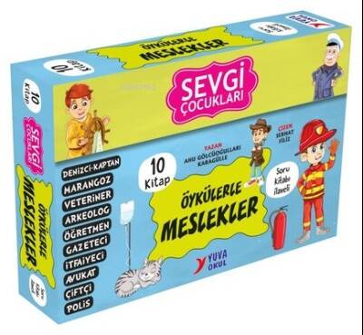 Sevgi Çocukları Meslekler Serisi Seti - 10 Kitap Takım - 3-4. Sınıflar İçin - 1