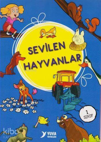 Sevilen Hayvanlar; Düz Yazılı 10 Kitap 1.Sınıf - 1