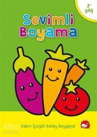 Sevimli Boyama; Kalın Çizgili Kolay Boyama - 1