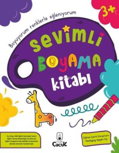 Sevimli Boyama Kitabı - 3+ Yaş - 1