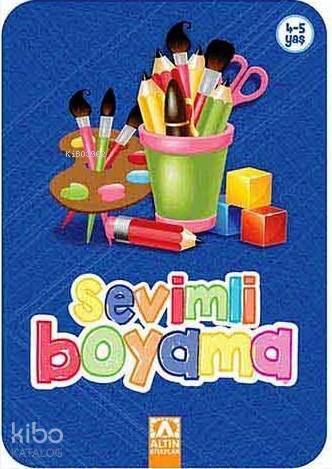 Sevimli Boyama (Lacivert); 4+ Yaş - 1