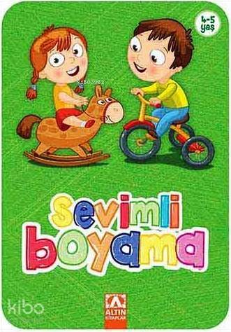 Sevimli Boyama (Yeşil); 4+ Yaş - 1