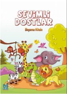 Sevimli Dostlar Boyama Kitabı - 1