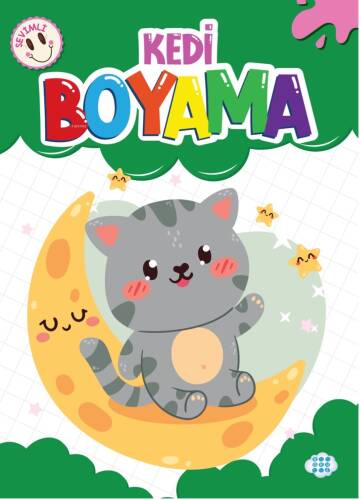 Sevimli Kedi Boyama - 1