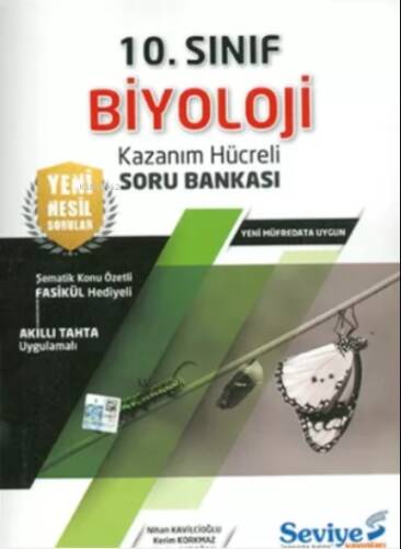 Seviye - 10. Sınıf Biyoloji Kazanım Hücreli Soru Bankası - 1