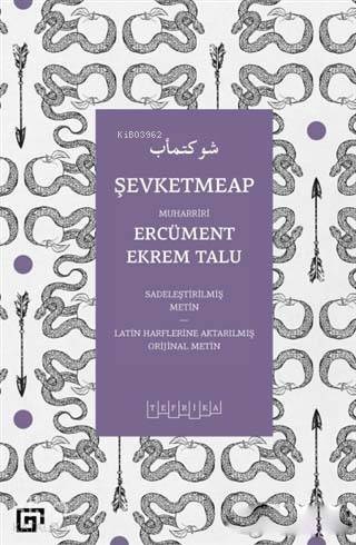 Şevketmeap; Sadeleştirilmiş Metin - Latin Harflerine Aktarılmış Orjinal Metin - 1