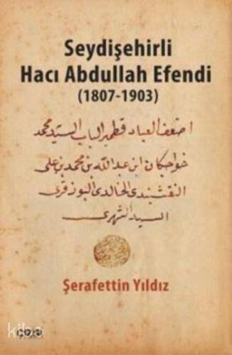 Seydişehirli Hacı Abdullah Efendi 1807 - 1903 - 1