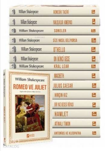 Shakespeare Eserleri Seti - 15 Kitap Takım - 1