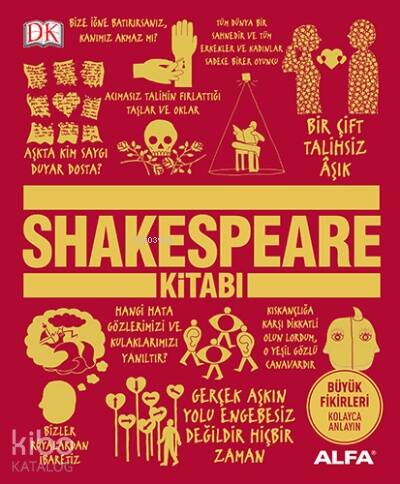 Shakespeare Kitabı (Ciltli); Büyük Fikirleri Kolayca Anlayın - 1