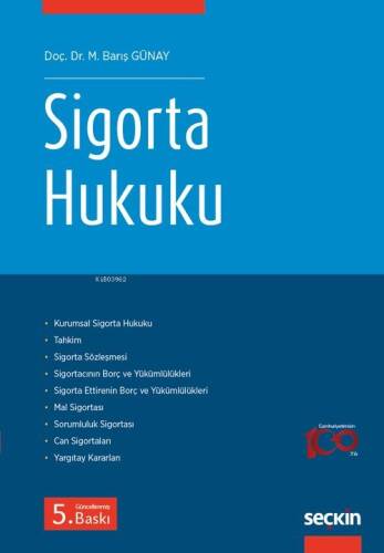 Sigorta Hukuku - 1