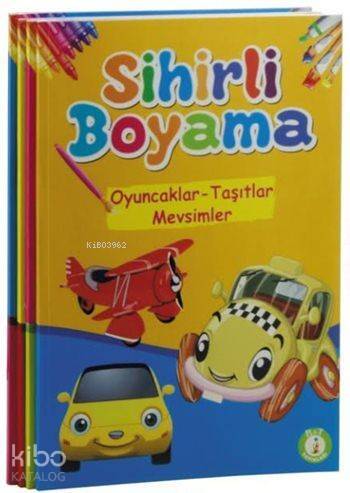 Sihirli Boyama Seti (4 Kitap) - 1