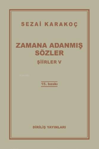 Şiirler - V (Zamana Adanmış Sözler) - 1