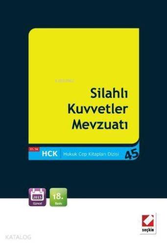 Silahlı Kuvvetler Mevzuatı - 1