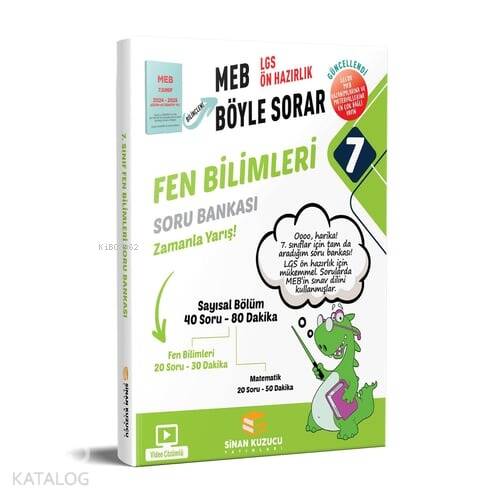 Sinan Kuzucu Yayınları 7. Sınıf Fen Bilimleri Soru Bankası - 1