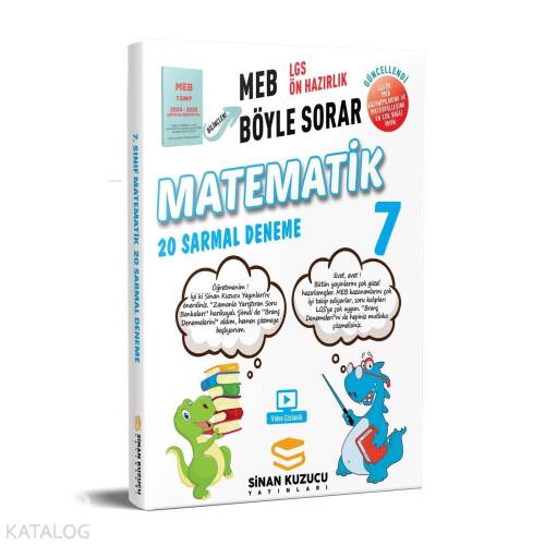 Sinan Kuzucu Yayınları 7. Sınıf Matematik Branş Denemesi - 1