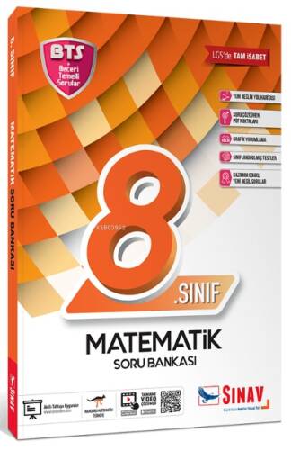 Sınav 8. Sınıf LGS Matematik BTS Soru Bankası - 1