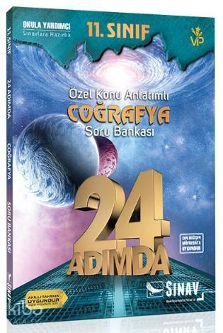 Sınav Dergisi Yayınları 11. Sınıf Coğrafya 24 Adımda Özel Konu Anlatımlı Soru Bankası Sınav Dergisi - 1