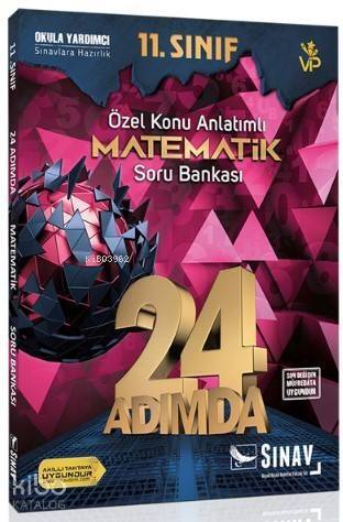 Sınav Dergisi Yayınları 11. Sınıf Matematik 24 Adımda Özel Konu Anlatımlı Soru Bankası Sınav Dergisi - 1