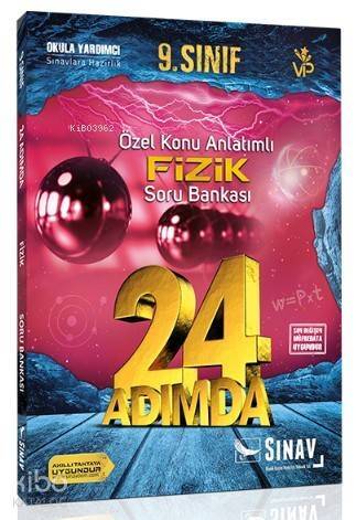 Sınav Dergisi Yayınları 9. Sınıf Fizik 24 Adımda Özel Konu Anlatımlı Soru Bankası Sınav Dergisi - 1