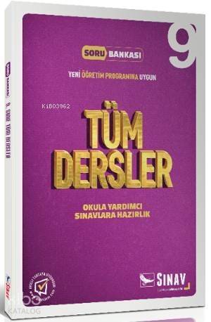 Sınav Dergisi Yayınları 9. Sınıf Tüm Dersler Çözümlü Soru Bankası Sınav Dergisi - 1