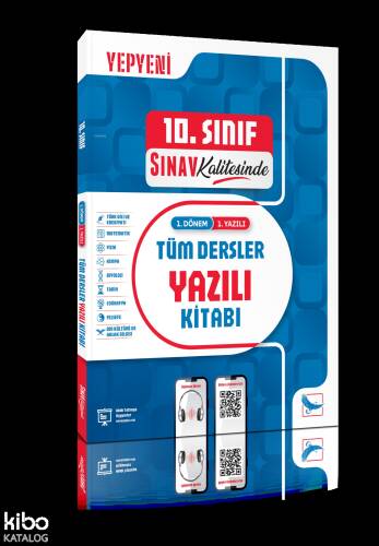 Sınav Kalitesinde 10. Sınıf Tüm Dersler 1. Dönem 1. Yazılı Kitabı - 1