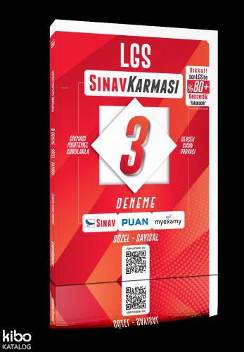 Sınav Karması 8. Sınıf LGS 3 Deneme - 1