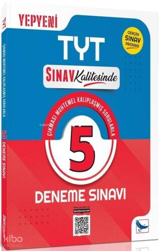 Sınav Yayınları Sınav Kalitesinde TYT 5 Deneme - 1