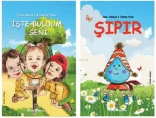 Şıpır ve İşte Buldum Seni Renkli Çocuk Kitabı Seti - 2 Kitap Takım - 1