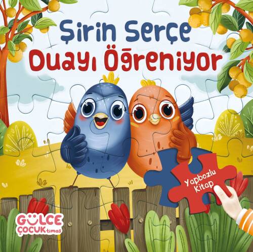 Şirin Serçe Duayı Öğreniyor - Yapbozlu Kitap 4 - 1