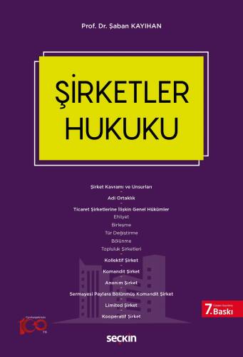 Şirketler Hukuku - 1